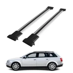 Roof Racks For Audi A4 Avant Wagon B5-B6-B7 (1996-2007) Gray Crossbars, Pcs. Fixed Price $99.00.