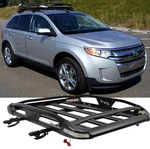 Roof Racks Cargo Basket Cross Bars Set With Led Lights Ford Edge 2007-2014. Fixed Price $229.05.