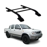 Top Roof Rack & Side Rails For Nissan Frontier 1998-2004 Crew Cab Black Alu 4PCS. Fixed Price $198.99.