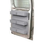 Door Storage - 3 Lockable Trays, 9 Dividers Gmc, Chevy, Ford Vans New. Fixed Price $227.95.