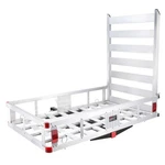 Vevor X 29.5 8.7 Inch Cargo Carrier, 500LBS Capacity Trailer Hitch.... Fixed Price $305.57.
