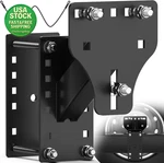 Trailer Spare Tire Mount 3-NUT Carrier Fits 4 5 6 Lug Wheels 180LBS. Fixed Price $54.99.