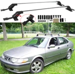 Roof Rack Crossbars Luggage Kayak Cargo Carrier W/ Lock For Saab 9-2 9-3 9-5. Fixed Price $145.04.