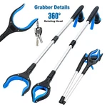 Trash Reacher Grabber Industrial Pick Up Stick Heavy Duty Tool. Fixed Price $7.99.