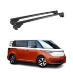 Roof Rack Cross Bars Luggage Carrier For Vw Id. Buzz 2025-2026 Aluminium Black. Fixed Price $149.99.