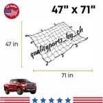 Truck Bed Cargo Net 47"X71"HEAVY Duty Tie Down Hook Gmc Canyon 2004-12 / 2015-25. Fixed Price $23.94.