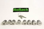 Thule Bulk Lock Cores 8 Pack W/ 2 Keys. Fixed Price $110.00.