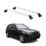 Roof Rack Cross Bars Luggage Carrier For Bmw X3 E83 2004-2010 Alu Silver 2PCS. Fixed Price $119.99.