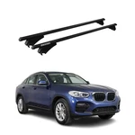 Top Roof Racks Cross Bars Carrier For Bmw X4 G02 2.GEN 2019-2025 Aluminium Black. Fixed Price $229.99.