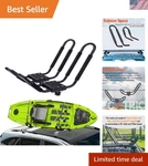 Weather-resistant Universal Kayak Roof Rack Fits Most Rails, Set 2. Fixed Price $61.99.