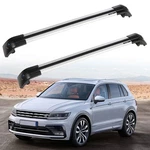 For Vw Tiguan 10-18 Volkswagen Roof Rack Cross Bars Luggage Carrier Set. Fixed Price $87.89.