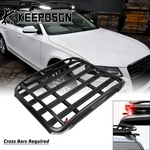 For Audi A4 RS4 Aluminum Top Roof Rack Cargo Carrier Basket Holder Led Lights. Fixed Price $229.65.
