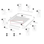 Thule Crossbar Tube 1180MM Caprock Platform. Fixed Price $147.38.