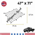 47" X 71" Heavy Duty Cargo Net Bed Tie Down Hooks For Mitsubishi L200 2008-2025. Fixed Price $22.50.