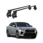 Top Roof Racks Cross Bars Luggage Carrier For Bmw X2 U10 2024-26 Steel Black 2X. Fixed Price $199.99.