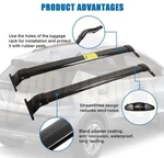 2PCS Cross Bars For Chevy Chevrolet Bolt Euv 2022-23 Roof Rail Rack Cargo Black. Fixed Price $114.85.
