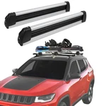Ski Snowboard Top Roof Rack Carrier Mount Cross Bar For Jeep Compass 2007-2023. Fixed Price $119.04.