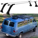For Gmc G1500 G2500 G3500 63" Gutter Roof Rack Crossbars Luggage Cargo Carriers. Fixed Price $169.13.