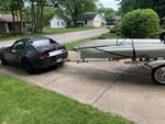 Hobie Revolution 11 Pedal Kayak, Nc And Yakima Trailer, Accessories. Fixed Price $2900.00.