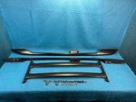 Lexus GX470 Roof Luggage Rack Rails W/ Cross Bars & Cap Complete 2006 2007 Oem. Fixed Price $625.00.