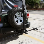 2 Bikes Platform Carrier Hitch Rack Bicycle Foldable & Tilt W/ Locking Pin. Fixed Price $89.99.