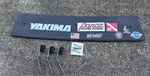 Yakima 43" Old School Roof Rack Fairing Wind Screen Shield With Roundbar Mounts. Fixed Price $60.00.