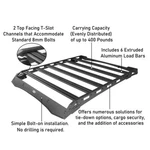 Textured Roof Cargo Luggage Rack W/ Led Light Fit Toyota Tacoma 2005-2023 4-DOOR. Fixed Price $299.16.
