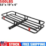 For Suv Truck Van 500 Lbs Rear Luggage Basket Hitch Mount Mesh Cargo Carrier. Fixed Price $69.95.