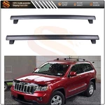 Cross Bar With Grooved Side Rail For 2011-2021 Jeep Grand Cherokee Roof Rack Set. Fixed Price $78.45.