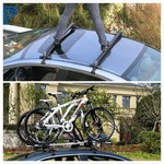 Universal Top Luggage Roof Rack Cross Bar Carrier Adjustable Window Frame. Fixed Price $53.25.