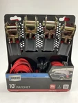 4 / Pack - Reese 9510800 Ratchet Tie Down Straps, Feet Long, 300 Lbs Limit. Fixed Price $15.95.