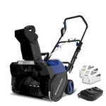 Snow Joe Ionmax Cordless Blower With Electric Engine, 24V-X2-SB18-GO. Fixed Price $309.99.