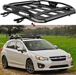 Roof Racks Cargo Basket Cross Bars With Led Lights For Subaru Impreza Hatchback. Fixed Price $229.06.