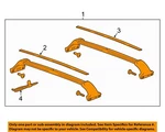 Gm Oem 17-23 XT5 Roof Carrier-luggage Rack 84121220. Fixed Price $325.88.