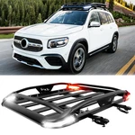 For Mercedes-benz Glb 50"X38" Roof Rack Luggage Cargo Basket+cross Bar Led Light. Fixed Price $229.11.