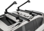 Universal & Snowboard Roof Rack - Holds 6 Skis Or 4 Boards, Lockable. Fixed Price $168.99.