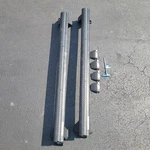 Rhino Rack Vortex 2500 Black Bar Roof - 48 Inch W/ Caps/keys. Fixed Price $380.00.
