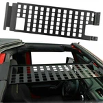 Black Roof Hard Top Molle Racks Luggage Panel For Jeep Wrangler Jk 2007-18. Fixed Price $69.99.