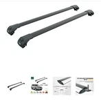 Volvo XC90 2003-2015 Roof Rack System Carrier Cross Bar Raised Rail Alu Black. Fixed Price $75.00.