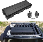 Waterproof Vehicle Mount Travel Storage Box Top Cargo Carrier With Lock. Fixed Price $375.99.