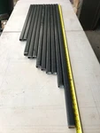 Single Thule Lb Roof Rack Square Load Bar 32-78" + End Caps Multi Size 50 Cross. Fixed Price $22.95.