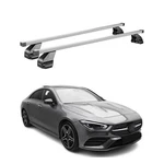For 2020-2026 Mercedes Cla C118 Fix Point Roof Racks Top Cross Bars Steel Gray. Fixed Price $219.99.
