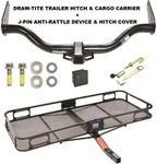 Trailer Tow Hitch For 05-15 Nissan Xterra Cargo Basket Carrier Lock And Cover. Fixed Price $603.99.