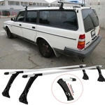 63" Van Roof Rack Cross Bars Cargo Carrier Luggage For Volvo 740 850 940 Wagon. Fixed Price $169.06.