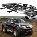50"X38" Roof Rack Cross Bars+ Luggage Cargo Basket W/ Light For Isuzu D-max. Fixed Price $229.05.