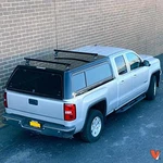 Universal Pickup Topper M1000 Ladder Rack W/ 60BAR Steel Bla. Fixed Price $251.37.