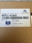 Usa New Genuine Hyundai Roof Cross Bar Type Complete Assy BEF21-ACB00. Fixed Price $450.00.