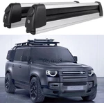 Roof Racks Corssbar Ski Snowboard Carriers With Lock For Land Rover Defender. Fixed Price $119.03.