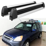Aluminum Ski Top Roof Snowboard Carrier Cross Bar W/lock System For Honda Cr-v. Fixed Price $109.11.