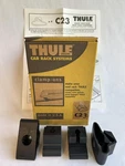 Thule C23 Clamp-ons 4 Pack Black Ski Rack Roof Adapters 597 598 585 586. Fixed Price $29.99.
